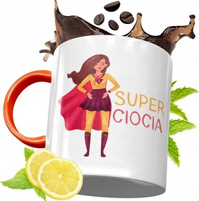 Narancssárga Bögre Nagynéninek Tökéletes Ajándék fényképes nyomtatással