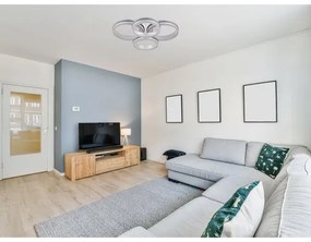 LED dimmelhető felületre szerelhető csillár LED/150W/230V 3000-6500K + távirányító