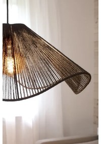 Markslöjd 108682 - Csillár zsinóron NAMI 1xE27/40W/230V fekete