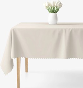 Goldea teflonbevonatú asztalterítő - természetes 100 x 100 cm
