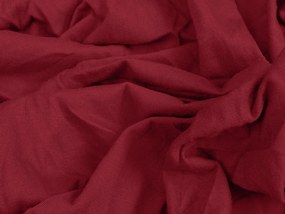 Jersey EXCLUSIVE vörös lepedő 200x220 cm