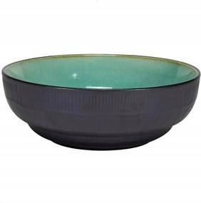 Tál Kis Húsleveses Tál Leveses Tányér 17 cm Black Jeans Türkiz