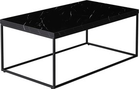 Dohányzóasztal 110 × 60 × 45 cm, MDF, márvány BK