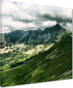 Vászonkép 50x50 Tátra Lengyel hegyek Kilátás