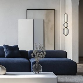 PUMA LED függőlámpa kábelen, 15W/230V, átm. 14 cm, fekete