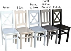 Étkezőszék Bruno 3 fehér