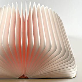 LED világító könyv - tölgy színű - 16x21cm