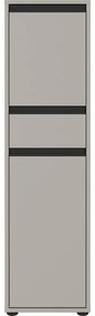 Szürke magas keskeny fürdőszoba szekrény 33x121 cm Lemont – Germania