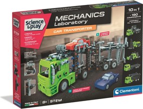 Autószállító Mechanics 10 az 1-ben építőjáték Clementoni