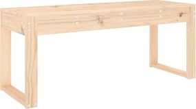 vidaXL tömör fenyőfa kerti pad 110x38x45 cm