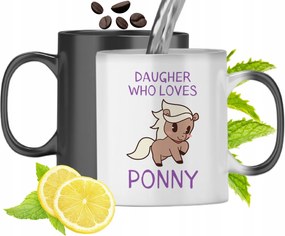 Mágikus Bögre Lányának Színváltós, fényképes nyomattal