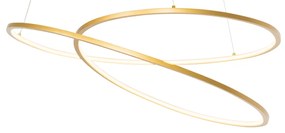 Design lógólámpa arany 72 cm LED-del, 3 fokozatú fényerőszabályzóval - Rowan