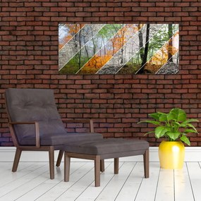 Kép - Változó évszakok (120x50 cm)