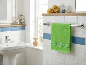 KIDS zöld gyerek törölköző 30x50 cm
