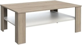 Odell Tina MAX MIX dohányzóasztal, sonoma- fehér