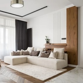 Mennyezeti lámpa DANTE 1xE27/60W/230V á. 26 cm patina