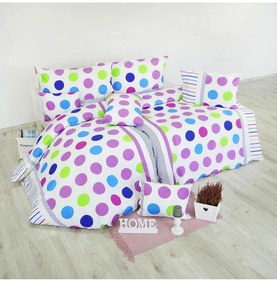 EMI Pera V3 lila ágyneműhuzat, A standard egyszemélyes ágy szett tartalma: 1x 140x200 + 1x 70x90