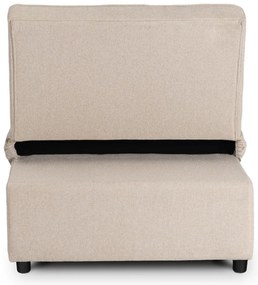 Ágyazható Fotel Bézs Színben. IBERIS 80 cm