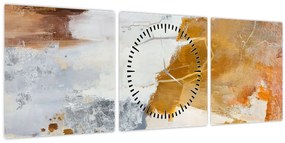 Kép - Absztrakció (órával) (90x30 cm)