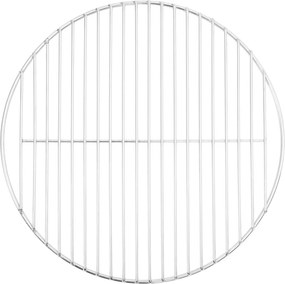 vidaXL kerek 304 rozsdamentes acél BBQ grillrács Ø40 cm