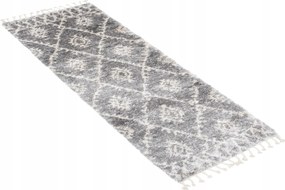 Járdaszőnyeg Shaggy Aztec 70x300 rojtos Boho w02