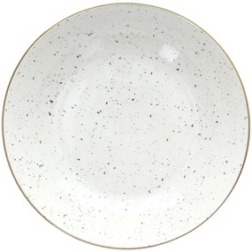 Fehér porcelán mélytányér 20 cm Tognana Pepper Bianco