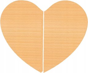 Fa gombok szekrény fogantyúk Szív bükk Gyártó