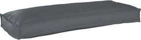 vidaXL Párna Antracit 100 x 40 x 8 cm Oxford Szövet