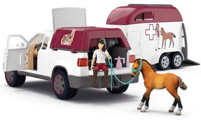 Schleich 42704 Mobil állatorvos pótkocsival