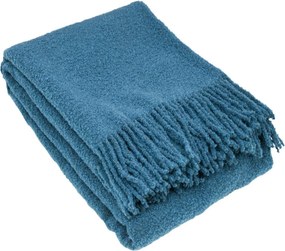 Dekoria Pléd Boucle 140x200cm kék