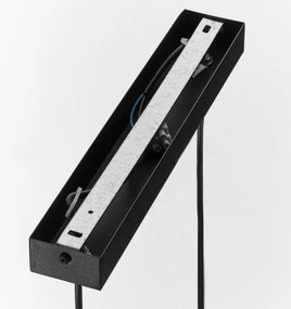 Jupiter 2030 - Csillár zsinóron FIORI 3xG9/10W/230V fekete/arany/átlátszó