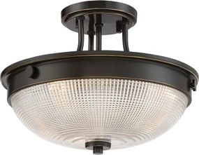 Quoizel MANTLE QZ-MANTLE-SF-PN Plafonlámpa 2x60W/E27