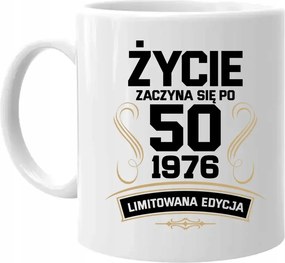 Az élet 50 1976 után kezdődik Ajándék Bögre 50. Születésnapra