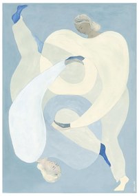 Poszter 70x100 cm Hold You - Blue – Sofia Lind – The Poster Club