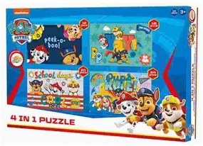 Mancs Őrjárat puzzle 4 az 1-ben