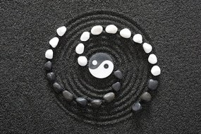 Fototapeta harmonikus Jin és Jang