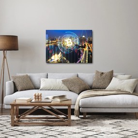 Kép - A befektetések városa (70x50 cm)