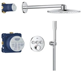 GROHE 34874000 - PRECISION SMARTCONTROL zuhanyrendszer, 310 mm, fényes króm