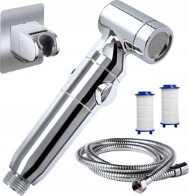 Kézi bidé szűrővel Bidé zuhany Fülhallgató Tömlő tartó Wc szett