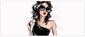 Kép - Divat nő (120x50 cm)