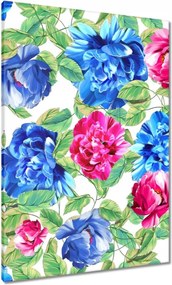 Vászonkép 70x100 Színes virágok Virágok