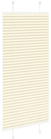pliszírozott redőny krém 55x150 cm szövetszélesség 54,4 cm