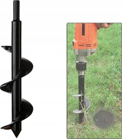 Kerti Talajlazító Kultivátorhoz Rozsdamentes Acél Szár 8 CM 30 CM