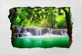 Poszterek 90x60 Vízesés Thaiföldön