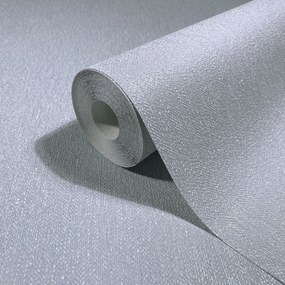 Világoskék, gyöngyházfényű tapéta, szövet szerkezetű tapéta