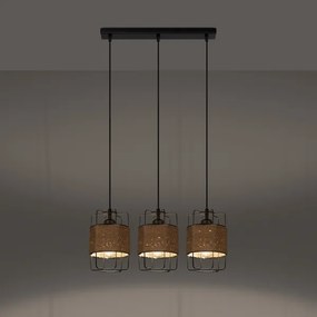 Sollux SL.1301 - Csillár zsinóron GIZUR 3xE27/15W/230V