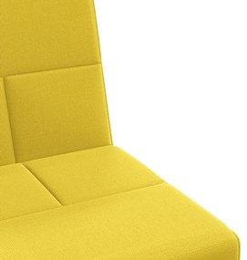 sárga szövet kanapéágy pohártartókkal
