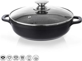 Grande tapadásmentes, alumínium fazék üvegfedővel, ⌀ 28 cm - Orion