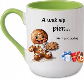 Bögre És a mézeskalács... Karácsonyi ajándék Zöld 330 coffe