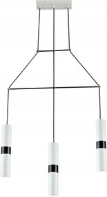 Aca Lighting függeszték 3XGU10 fehér fém 66X8XH150CM Da Vinci HM853P66